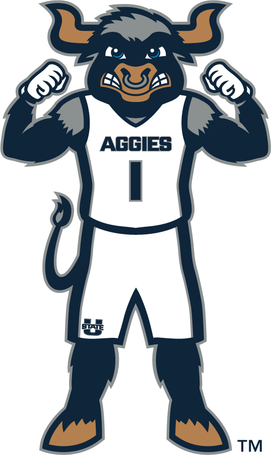 Utah State Aggies 2019-Pres Mascot Logo v3 DIY iron on transfer (heat transfer)